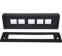 TRU COMPONENTS DVK-W5 Barrette dentrée de câble Ø max. des bornes 16 mm Polyamide noir 1 pc(s)