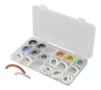 TRU COMPONENTS ECMKS-2 Clip de marquage Impression 0 - 9, L, N, R, S, T, PE, +,