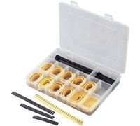 TRU COMPONENTS ECMKS-3 Clip de marquage Impression 0 - 9, +, - Plage de Ø extérieur 2 à 5 mm