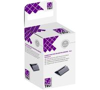TRU COMPONENTS Embase adhésive autocollant T1904CA036 Plage de Ø du faisceau 2.50 à 3.50 mm noir 10 pc(s)