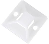 TRU COMPONENTS Embase de fixation 1571804 4 voies transparent 50 pc(s)