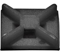 TRU COMPONENTS Embase de fixation 541189 4 voies noir 50 pc(s)