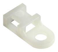 TRU COMPONENTS Embase de fixation vissable TC-6645712 naturel 100 pc(s)