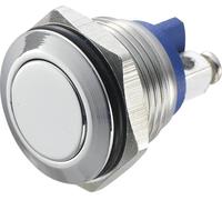 TRU COMPONENTS GQ 16F-S Bouton-poussoir antivandalisme 48 V/DC 2 A 1 x Off/(On) à rappel IP65 1 pc(s)