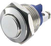 TRU COMPONENTS GQ 16H-N Bouton-poussoir antivandalisme 48 V/DC 2 A 1 x Off/(On) à rappel IP65 1 pc(s)