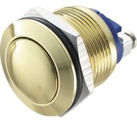 TRU COMPONENTS GQ 19B-G Bouton-poussoir antivandalisme 48 V/DC 2 A 1 x Off/(On) à rappel IP65 1 pc(s)