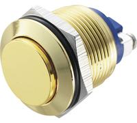 TRU COMPONENTS GQ 19H-G Bouton-poussoir antivandalisme 48 V/DC 2 A 1 x Off/(On) à rappel IP65 1 pc(s)