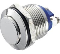 TRU COMPONENTS GQ 19H-N Bouton-poussoir antivandalisme 48 V/DC 2 A 1 x Off/(On) à rappel IP65 1 pc(s)