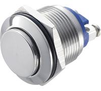 TRU COMPONENTS GQ 19H-S Bouton-poussoir antivandalisme 48 V/DC 2 A 1 x Off/(On) à rappel IP65 1 pc(s)