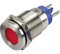 TRU COMPONENTS GQ16F-D/R/12V/S Voyant de signalisation LED rouge 12 V/DC