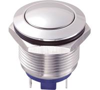 TRU COMPONENTS GQ19B-10/J/N Bouton-poussoir antivandalisme 48 V/DC 2 A 1 x Off/(On) à rappel 1 pc(s)