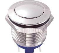 TRU COMPONENTS GQ19B-10/J/S Bouton-poussoir antivandalisme 48 V/DC 2 A 1 x Off/(On) à rappel 1 pc(s)