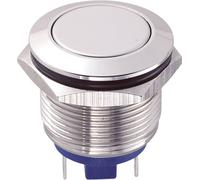 TRU COMPONENTS GQ19F-10/J/N Bouton-poussoir antivandalisme 48 V/DC 2 A 1 x Off/(On) à rappel 1 pc(s)