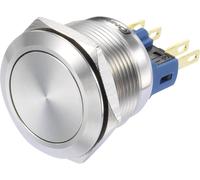 TRU COMPONENTS GQ22-11/S Interrupteur à pression 250 V/AC 3 A 1 x On/(On) à rappel (Ø) 21 mm IP65 1 pc(s)