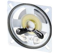 TRU COMPONENTS Haut-parleur miniature 6.6 cm 5 W 8 Ω 92 dB membrane en plastique, membrane transparente