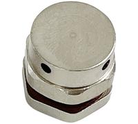 TRU COMPONENTS HX-BF-M10 Elément de compensation de pression M10 laiton (nickelé) laiton 1 pc(s)
