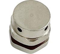 TRU COMPONENTS HX-BF-M10 Elément de compensation de pression M10 laiton (nickelé) laiton 1 pc(s)