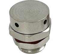 TRU COMPONENTS HX-BF-M12 M12 laiton (nickelé) laiton 1 pc(s)