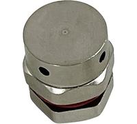 TRU COMPONENTS HX-BF-M6 M6 laiton (nickelé) laiton 1 pc(s)