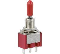 Tru Components Interrupteur à bascule, Bouton + interrupteur
