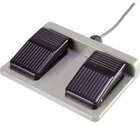 TRU COMPONENTS Interrupteur à pédale 250 V/AC 10 A 2 pédales 2 NO (T) 1 pc(s)