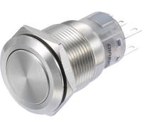 TRU COMPONENTS LAS1-AGQ-22/S Interrupteur à pression 250 V/AC 3 A 2 x On/(On) à rappel IP65 1 pc(s)