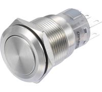 TRU COMPONENTS LAS1-AGQ-22/S Interrupteur à pression 250 V/AC 3 A 2 x On/(On) à rappel IP65 1 pc(s)
