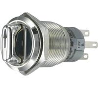 TRU COMPONENTS LAS1-AGQ-22XD/31/B Commutateur rotatif antivandalisme 250 V/AC 3 A Positions de commutation 3 2 x 45 ° IP65 1 pc(s)