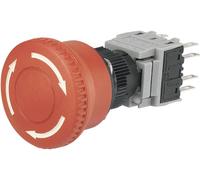 TRU COMPONENTS LAS1-BY-22TSB Arrêt durgence 2 NF (R), 2 NO (T) 1 pc(s)