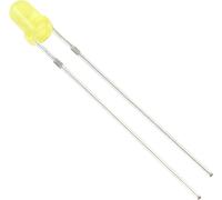 TRU COMPONENTS LED 3 mm jaune rond 3 mm 100 mcd 60 ° 20 mA
