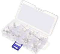 TRU COMPONENTS LED 5 mm Lentille laiteuse 100 ° 20 mA 1.8 V, 3.4 V rouge, jaune, orange, bleu, vert, rose, blanc chaud, blanc froid 1560 mcd, 2180 mcd, 3000