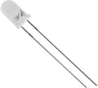 TRU COMPONENTS LED blanc rond 5 mm 2250 mcd 20 °, 25 ° 20 mA