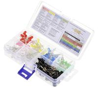 TRU COMPONENTS LED rouge, jaune, bleu, jaune-vert, blanc chaud, blanc froid rond 5 mm 90 mcd, 420 mcd, 2180 mcd, 19000 mcd 30 °