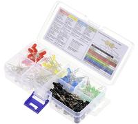 TRU COMPONENTS LED rouge, jaune, bleu, jaune-vert, blanc chaud, blanc froid rond 5 mm 90 mcd, 420 mcd, 2180 mcd, 19000 mcd 30 ° 20 mA 1.8 V, 2.4 V, 2.7 V, 3.4 V