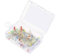 TRU COMPONENTS LED rouge, jaune, bleu, jaune-vert, blanc chaud rond 3 mm 55 mcd, 330 mcd, 420 mcd, 2500 mcd, 14400 mcd 30 ° 20 mA 1.8 V, 2.4 V, 2.7 V, 3.4 V