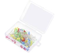 TRU COMPONENTS LED rouge, jaune, bleu, jaune-vert, blanc chaud rond 5 mm 90 mcd, 420 mcd, 2180 mcd, 19000 mcd 30 ° 20 mA 1.8 V