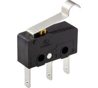 Tru Components Microrupteur avec levier KW12-5A-4B, Bouton + interrupteur