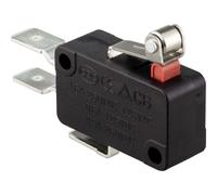 Tru Components Microrupteur avec rouleau KW3-16A-5B, Bouton + interrupteur