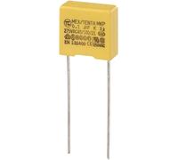 TRU COMPONENTS MKP-X2 Condensateur anti-parasite MKP-X2 sortie radiale 0.1 µF 275 V/AC 10 % 10 mm (L x l x H) 18 x 5 x 11 mm