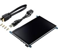 TRU COMPONENTS Module écran tactile 17.8 cm (7 pouces) 800 x 480 Pixel Convient pour (kits de développement): Raspberry Pi®, Banana Pi