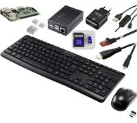 TRU COMPONENTS Pro Set Raspberry Pi® 3 B 1 GB 4 x 1.2 GHz avec alimentation, avec boîtier, avec refroidisseur, avec câble HDMI