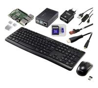 TRU Components Pro Set Raspberry Pi® 3 B+ 1GB 4x1.4GHz avec adaptateur secteur + boîtier + dissipateur thermique + HDMI™