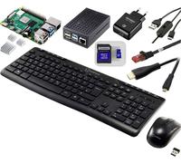 TRU COMPONENTS Pro Set Raspberry Pi® 5 B 2 GB 2.4 GHz avec alimentation, avec boîtier, avec refroidisseur, avec câble HDMI, avec