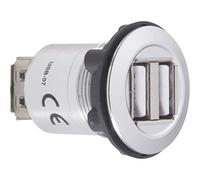 TRU Components Prolongateur USB 2.0 2 x USB Femelle Type A vers 2 x USB Femelle Type A USB-07 1229316 1 pc(s)