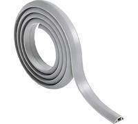 TRU COMPONENTS Protège-câbles 1566306 PVC gris Nombre de canaux: 1 1800 mm Contenu: 1.8 m