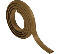 TRU COMPONENTS Protège-câbles 1570429 PVC marron Nombre de canaux: 1 1800 mm Contenu: 1.8 m