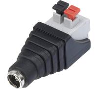 TRU COMPONENTS QT-DC2.1F Elément de liaison pour courant faible femelle, droit 5.5 mm 2.1 mm 1 pc(s)