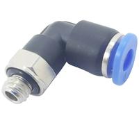 TRU COMPONENTS Raccord coudé PL6-M5C Ø de tuyau: 6 mm Taille du filetage: M5 x 0.8 1 pc(s)