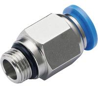 TRU COMPONENTS Raccord droit PC16-G04 Ø de tuyau: 16 mm Taille du filetage: G1/2 1 pc(s)