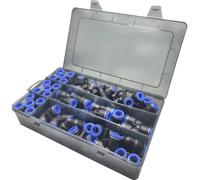 TRU COMPONENTS Raccord pneumatique TC-14109148 TC-Fitting set - 10 mm Ø de tuyau: 10 mm 60 pc(s)